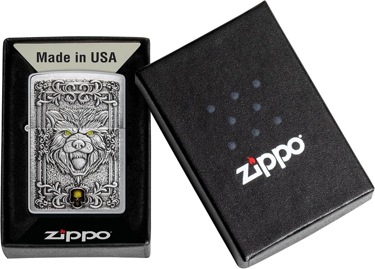 Zippo Wolf Lighters