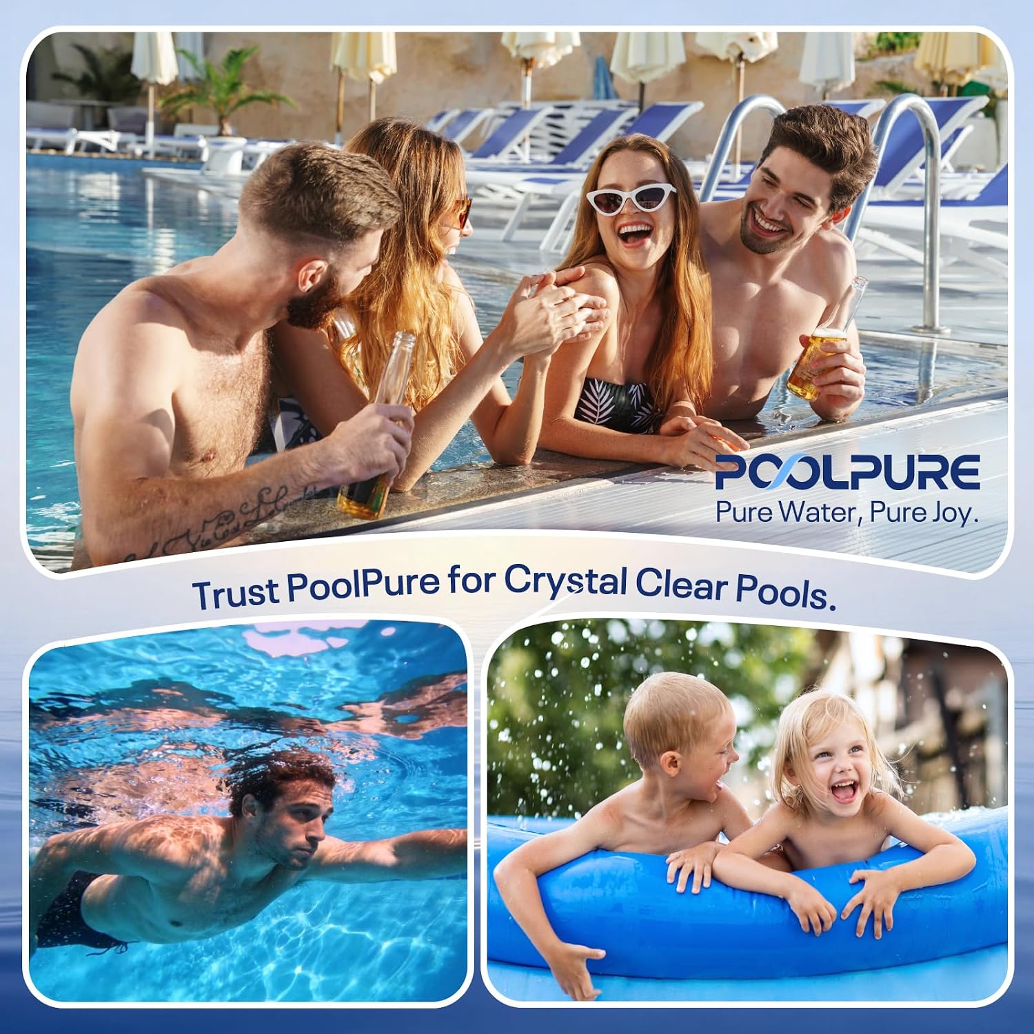 POOLPURE PLF90A Pool Filter Replaces Hayward C900, CX900RE, Pleatco PA90 | Compatible with Ultral-B6, Unicel C-8409, Filbur FC-1292, Sta-Rite PXC95