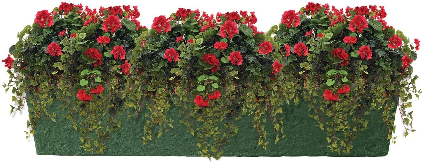 Emsco Group 30" Window Planter - Jade Green Granite