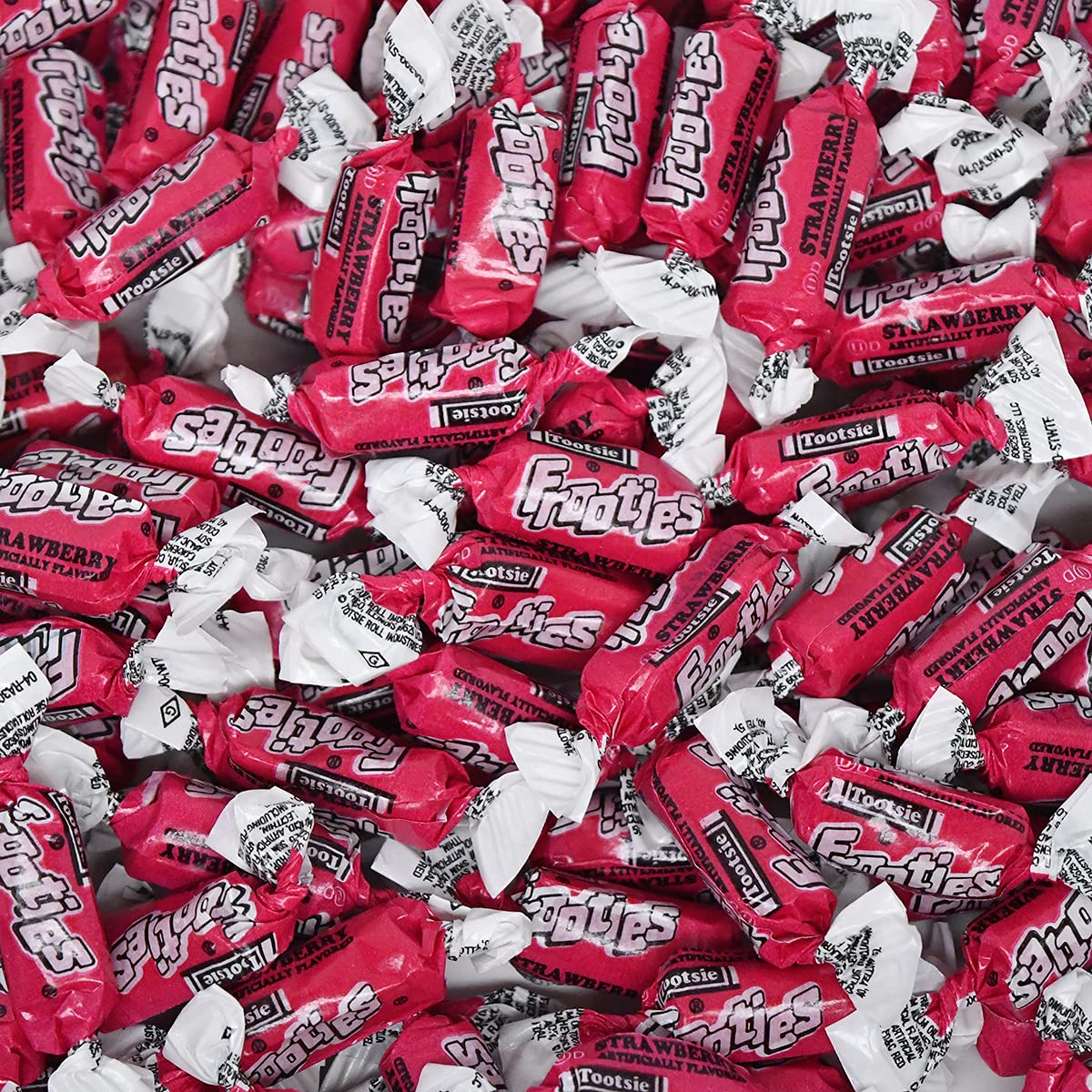 Tootsie Roll Frooties Strawberry Chewy Candy, 360 Count, 38.8oz Bag