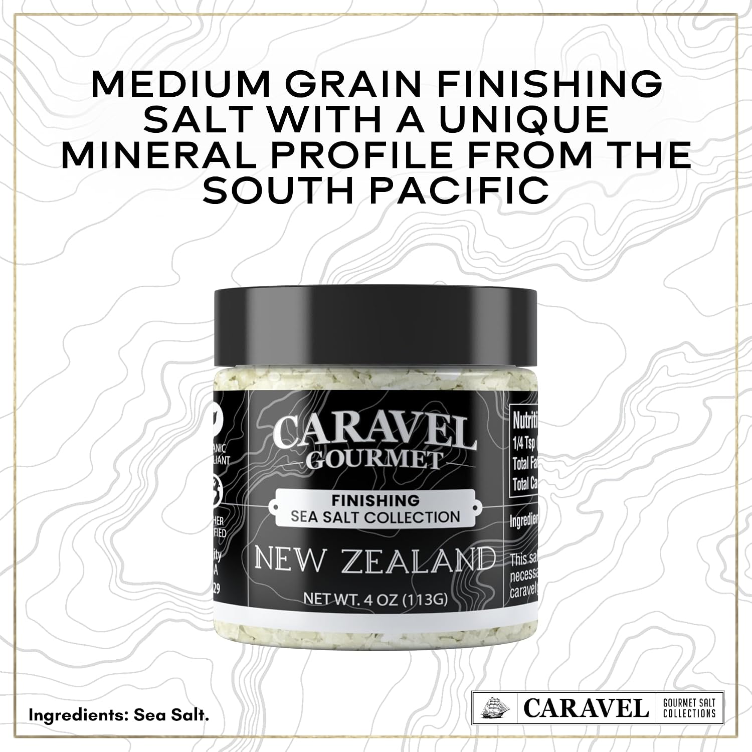 Caravel Gourmet Smoked Sea Salt Sampler, 6-Flavor Grilling Salts, 0.5 oz | Grilling & cooking salts bundle, finishing salt & spice variety pack gift for special occasions