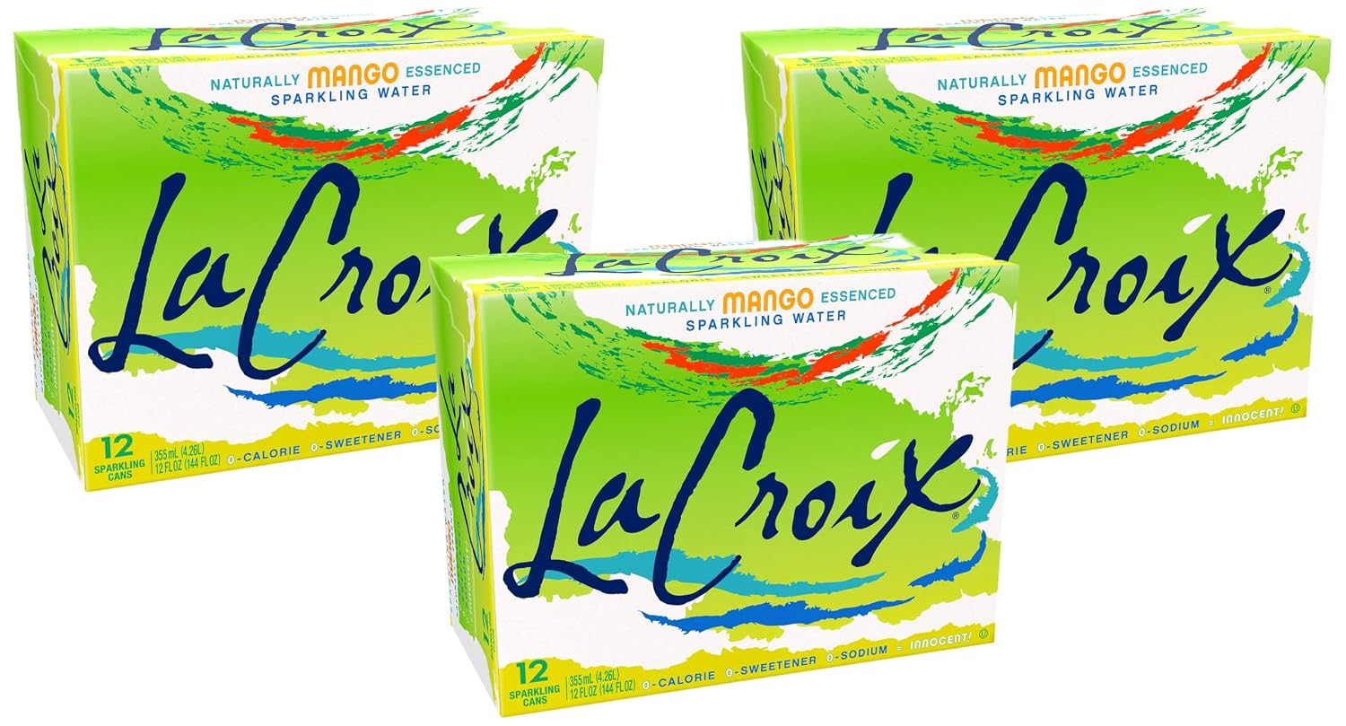 LaCroix Sparkling Water | Pineapple Coconut Flavor | 12-Pack | Naturally Essenced, Zero Calorie, Sodium Free | 12 Fl Oz Cans