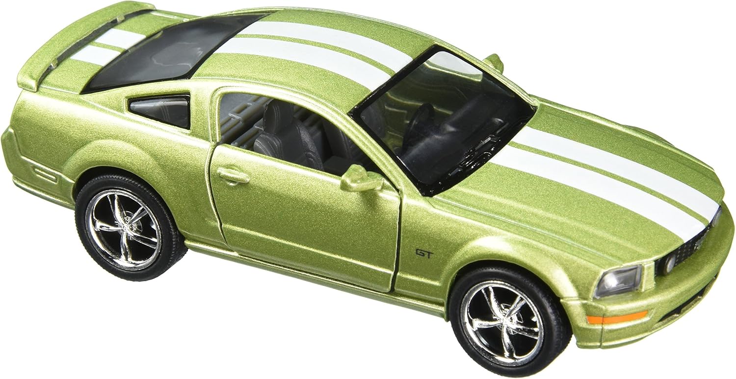 KiNSMART - 2006 Ford Mustang GT 1:38 Scale 5" Die Cast Metal Model Toy Car (Police)