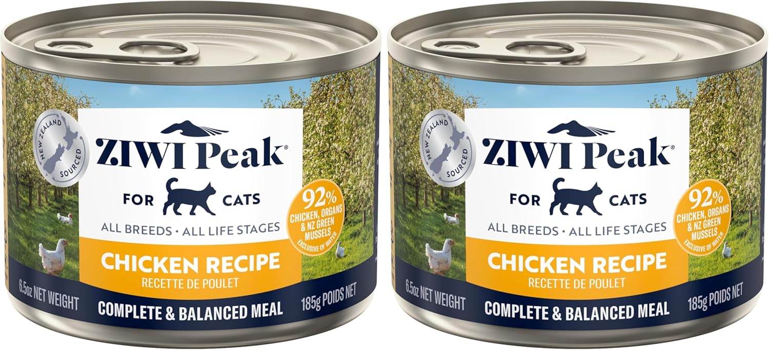 ZIWI Peak Wet Cat Food – All Natural, High Protein, Grain Free, Limited Ingredient, with Superfoods (Venison, Case of 12, 6.5oz Cans)