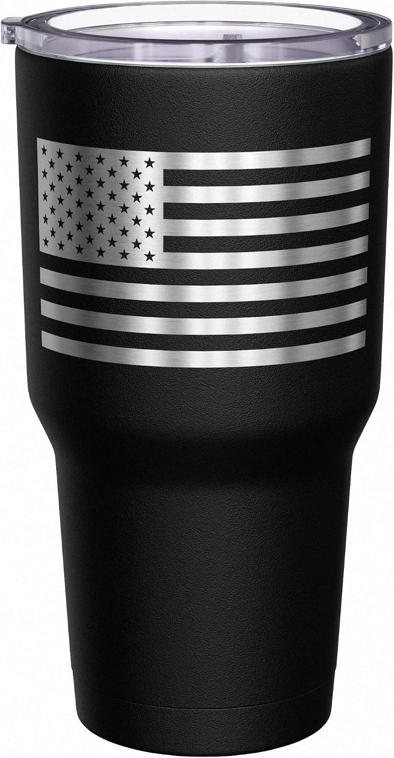 We The People Holsters - 1776 Betsy Ross Flag - Betsy Ross Mug - American Flag Coffee Travel Mug - American Flag Tumbler - Double Insulated Tumbler - 30 oz