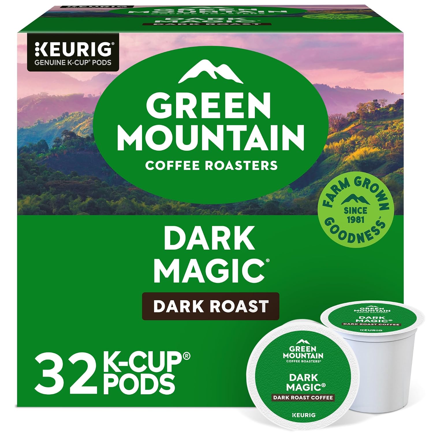 Green Mountain Coffee, Dark Magic (Extra Bold), 120-Count K-Cups for Keurig Brewers