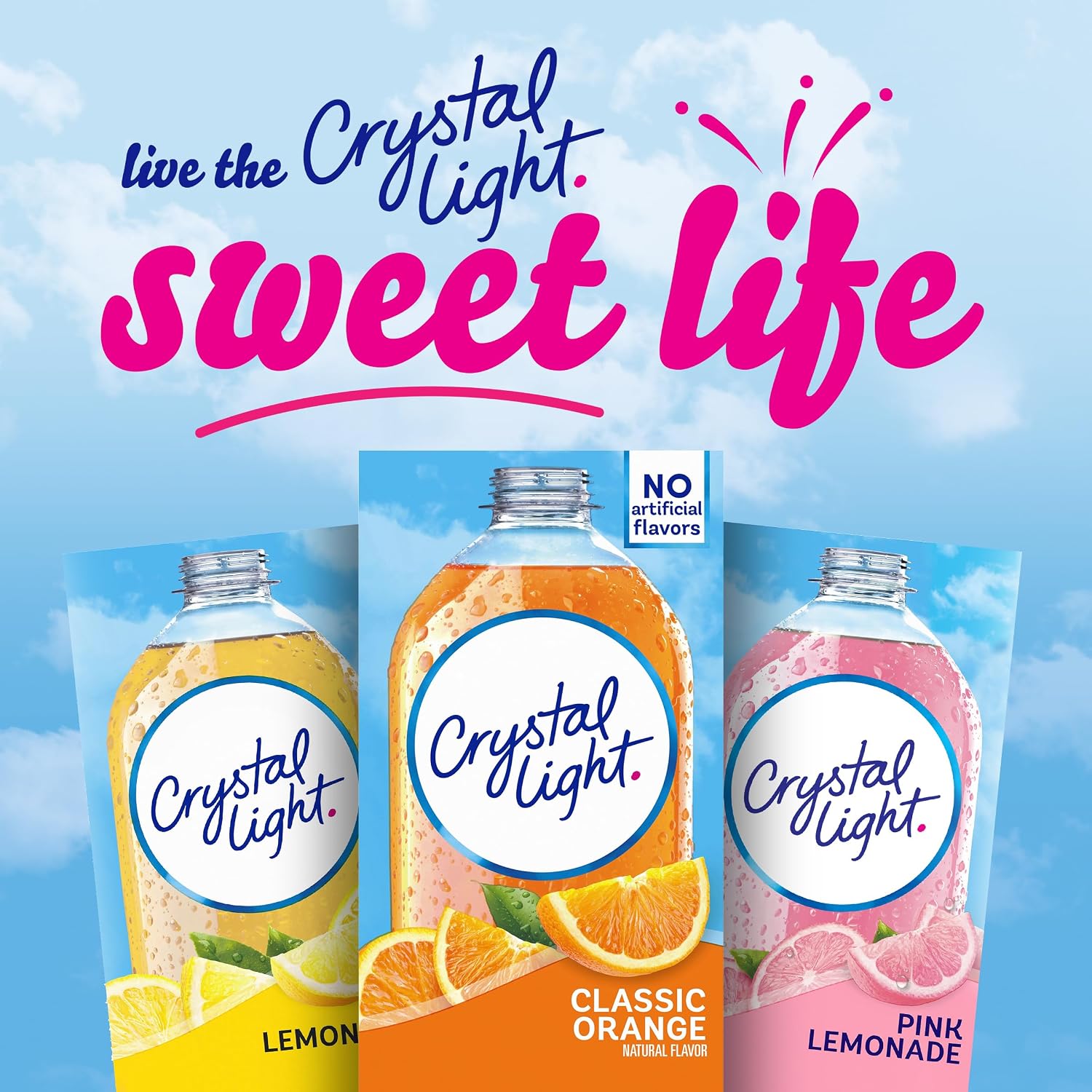Crystal Light On-The-Go Drink Mix Packets, Sugar Free Powdered Water Enhancer, Naturally Flavored Low Calorie Beverage Mix, Cherry Pomegranate, 0.11 Ounce Packets, 10 Count (Pack of 4)