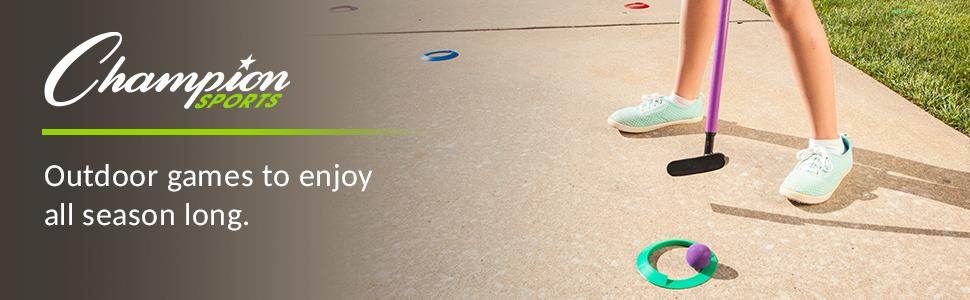 Champion Sports - Outdoor games to enjoy all season long.