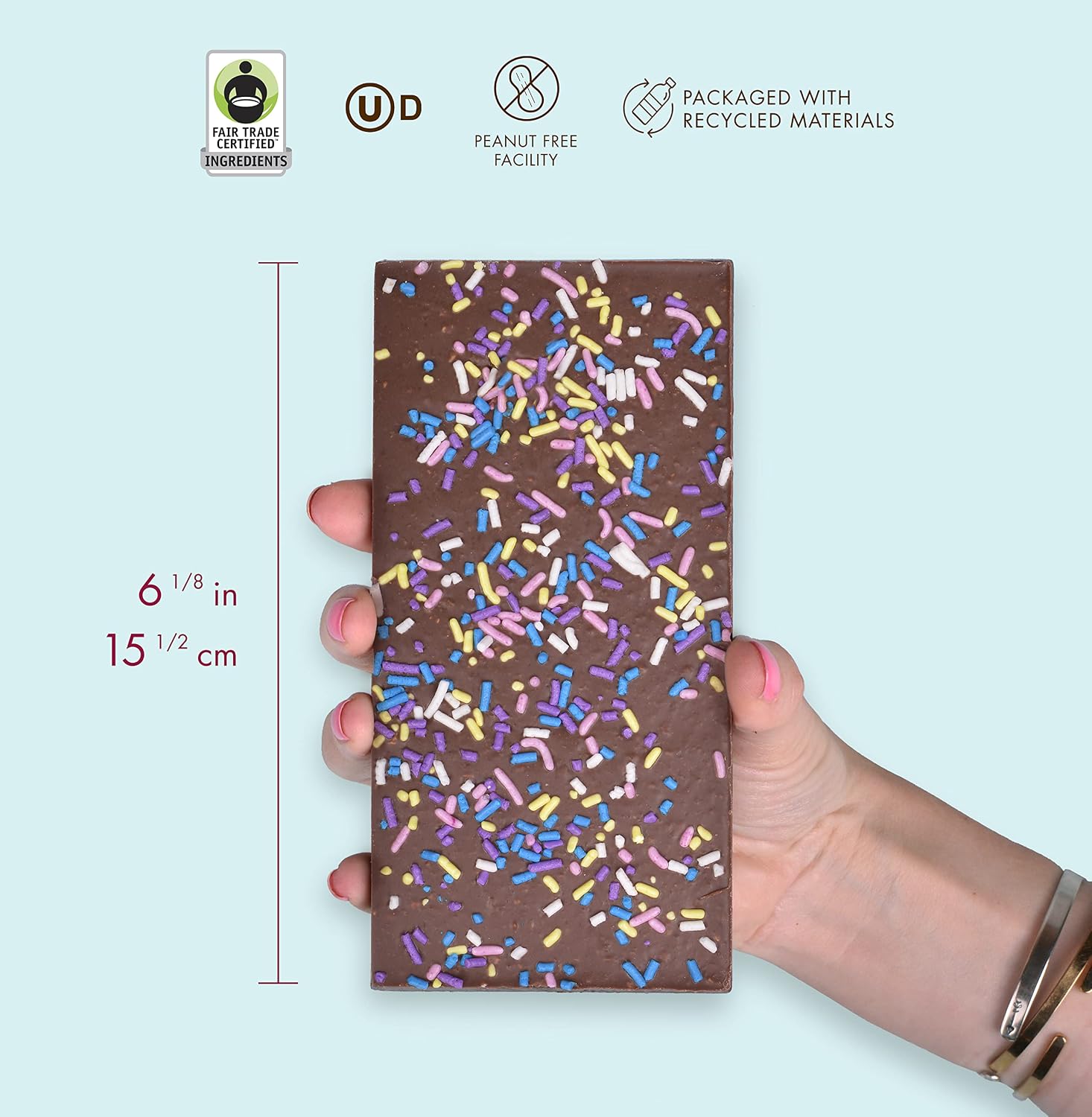 Chuao Chocolatier Ravishing Rocky Road Milk Chocolate Bars | Gourmet Almond Vegan Marshmallows Artisan No Preservatives | 10 Pack (2.8 oz each)