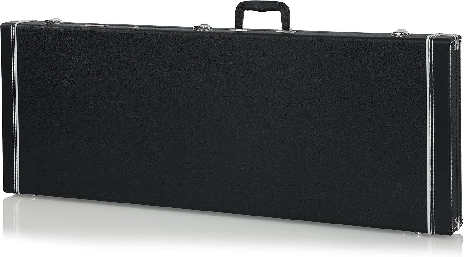 Gator Cases Deluxe Wood Case for SG Electric Guitars; Brown Exterior (GW-SG-BROWN)