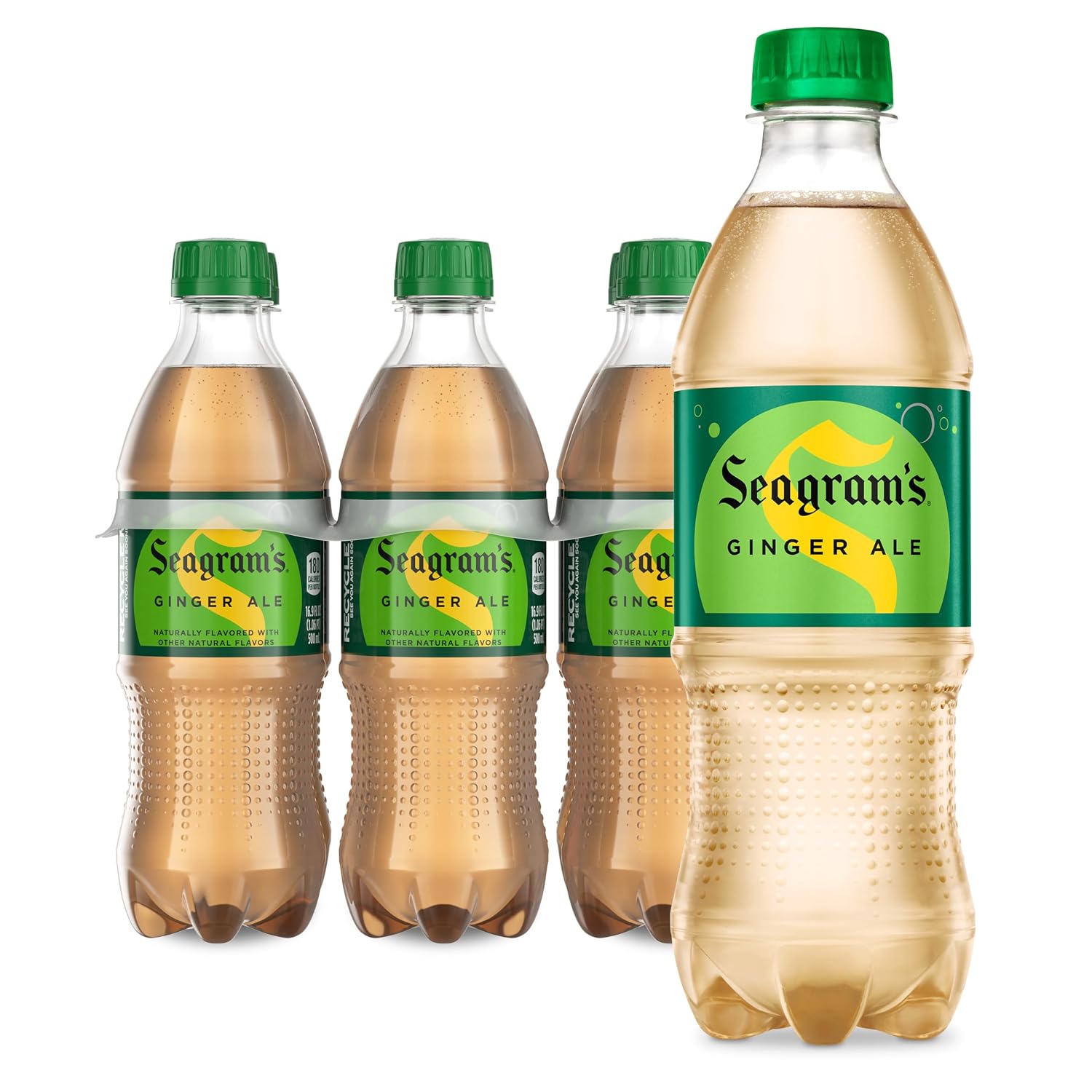 Seagram's Ginger Ale, 12 fl oz, 12 Pack