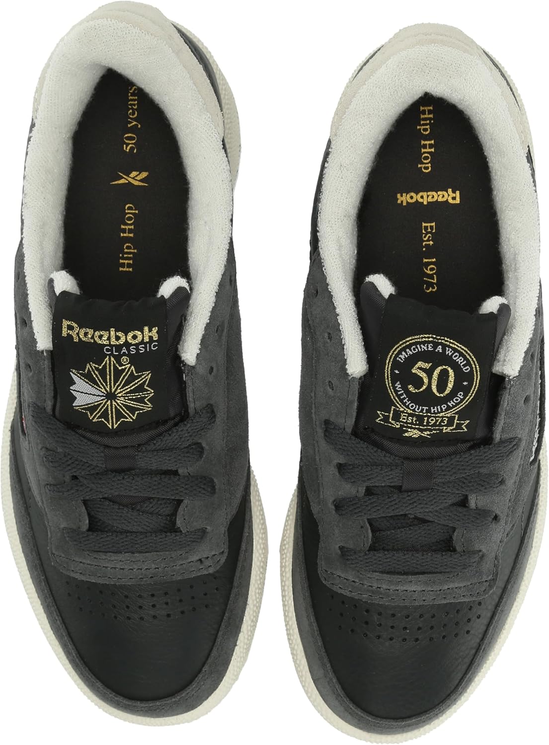 Reebok Club C 85 Mens Tennis Shoes, Casual Fashion White Sneakers for Men