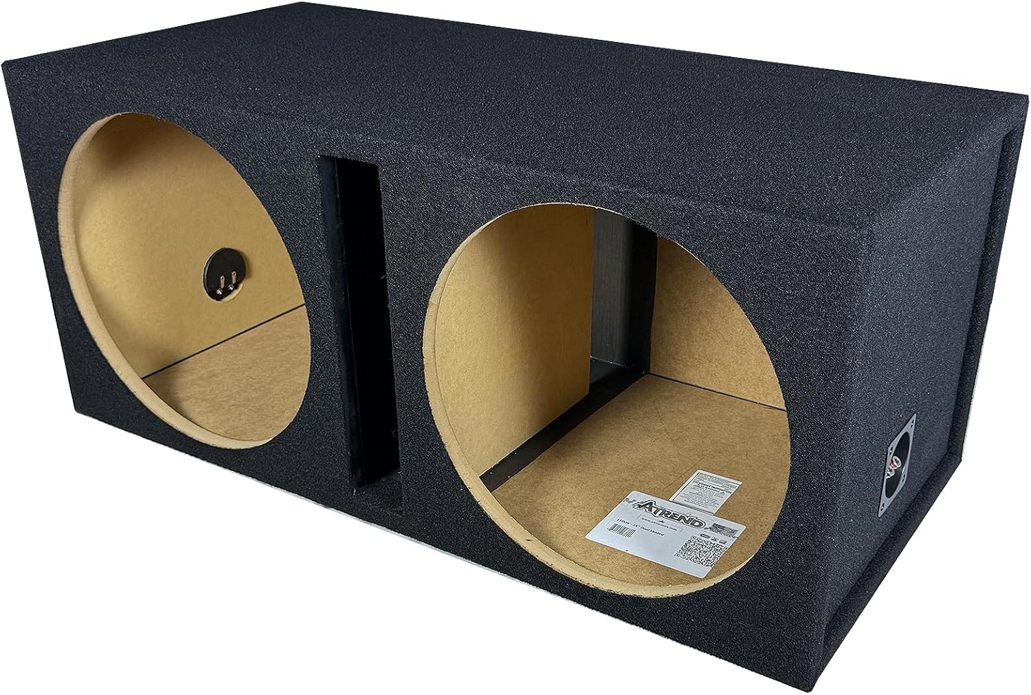 Atrend 15DQV 15” Dual Vented Subwoofer/Speaker Enclosure Made in USA,15DQV