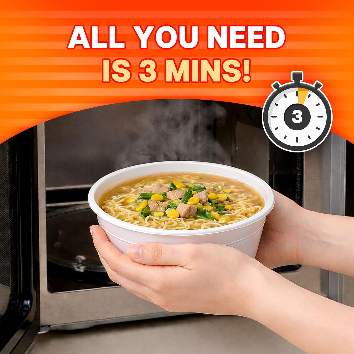 Nongshim HOT & SPICY Noodle Soup, 3.03 Ounce (Pack of 1)