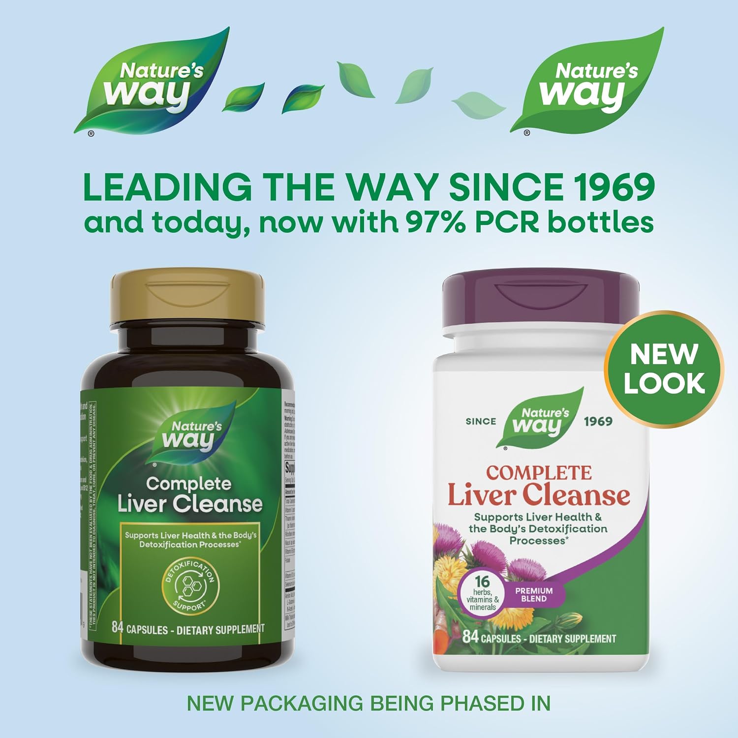 Nature's Way Complete Liver Cleanse with Milk Thistle, 84 Capsules | With Milk Thistle, Dandelion Root