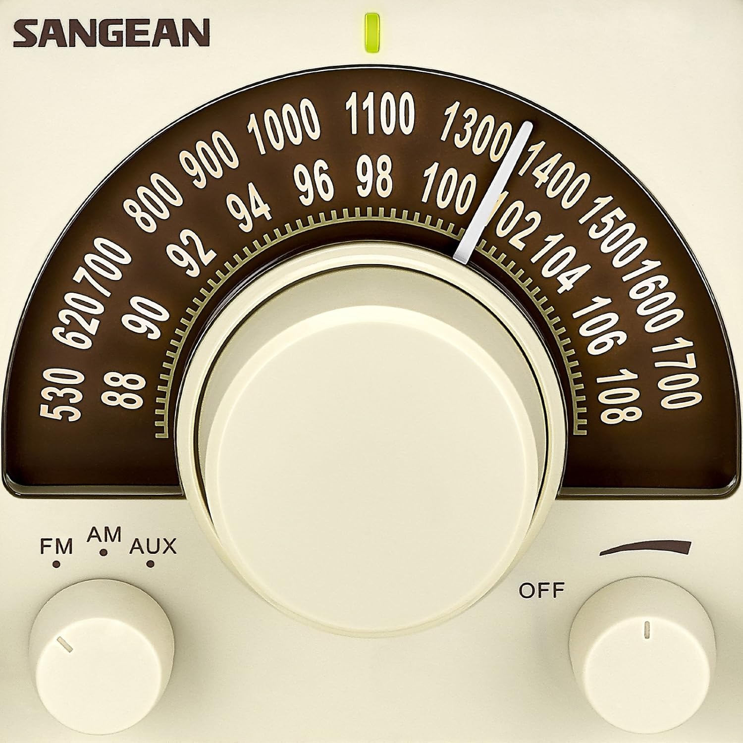 Sangean WR-15WL AM/FM Table Top Wooden Radio, Walnut (Renewed)