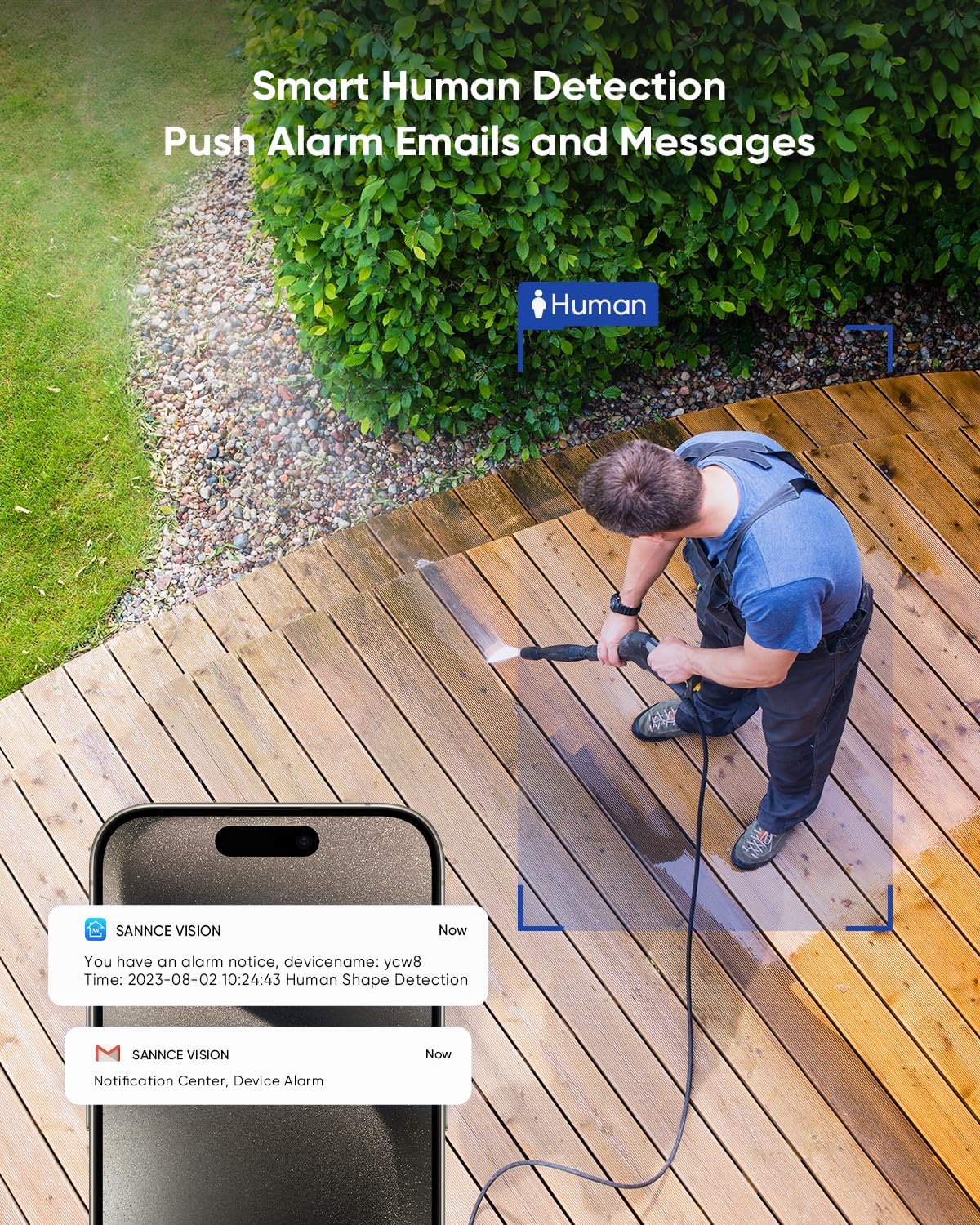 SANNCE 16CH 1080P DVR Recorder with Email Alert and Motion Detect Function, 1080P HDMI Ouput, NO HDD and Camera Included