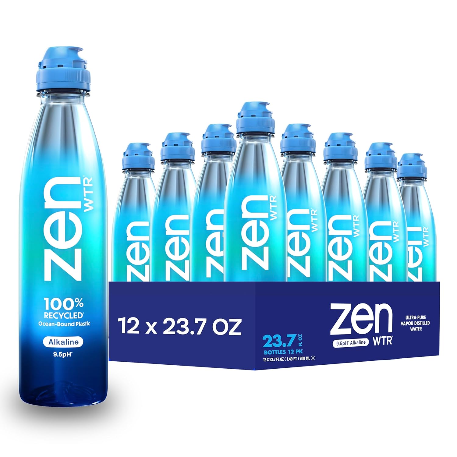 ZenWTR, Alkaline Water, 1.5 Liter
