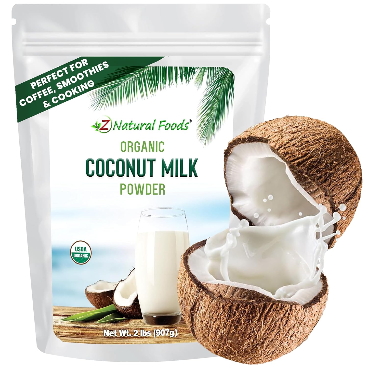 Z Natural Foods Premium Whole Milk Powder - Pasteurized Dry Milk, 5 lb