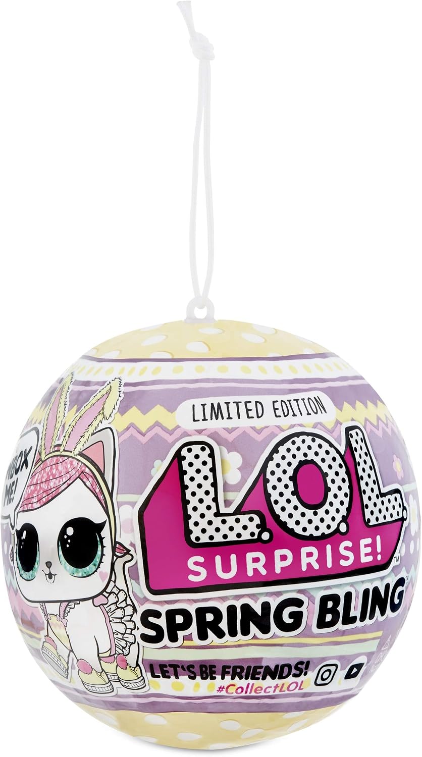 L.O.L. Surprise! Spring Bling Limited Edition Pet with 7 Surprises, Multicolor, (Model: 570424)