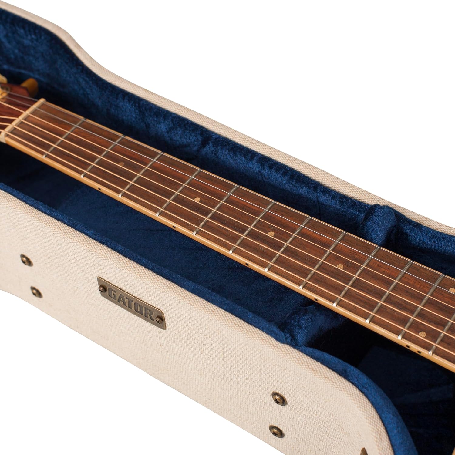 Gator Cases Journeyman Series Deluxe Wood Case for Resonator Style Acoustic Guitars (GW-JW RESO)