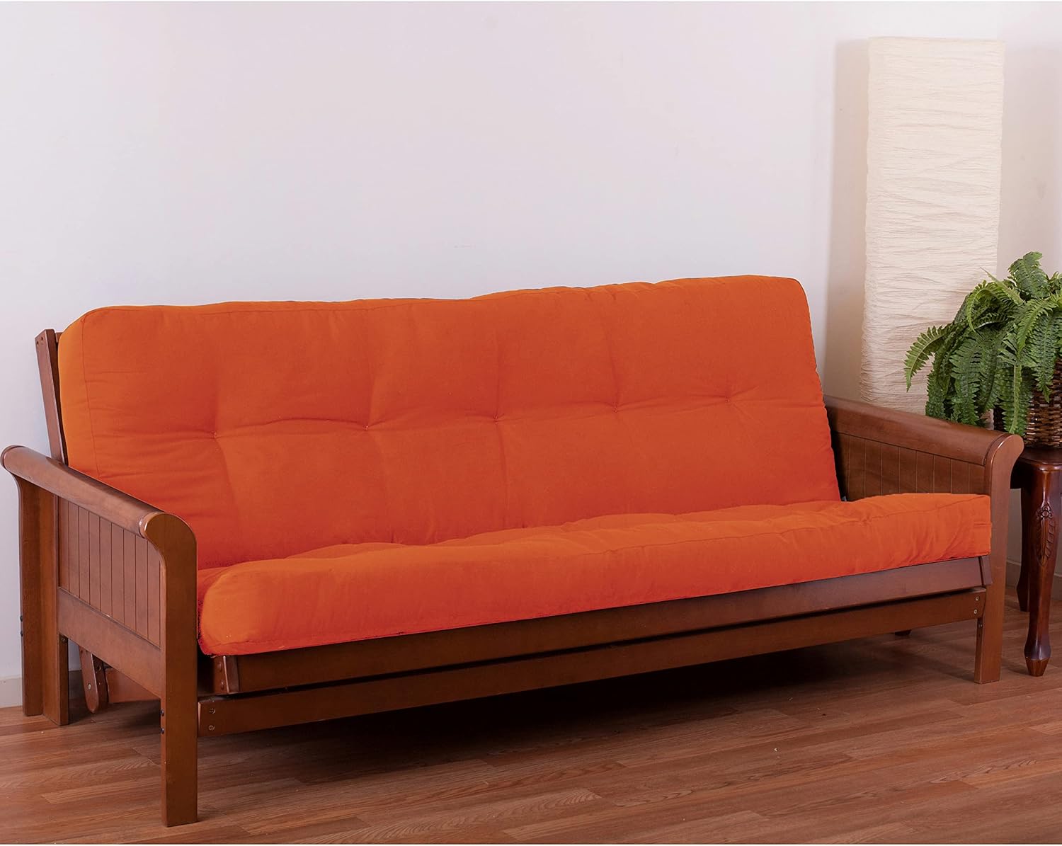 Blazing Needles Renewal 6" Twill Futon Mattress, Queen, Sage