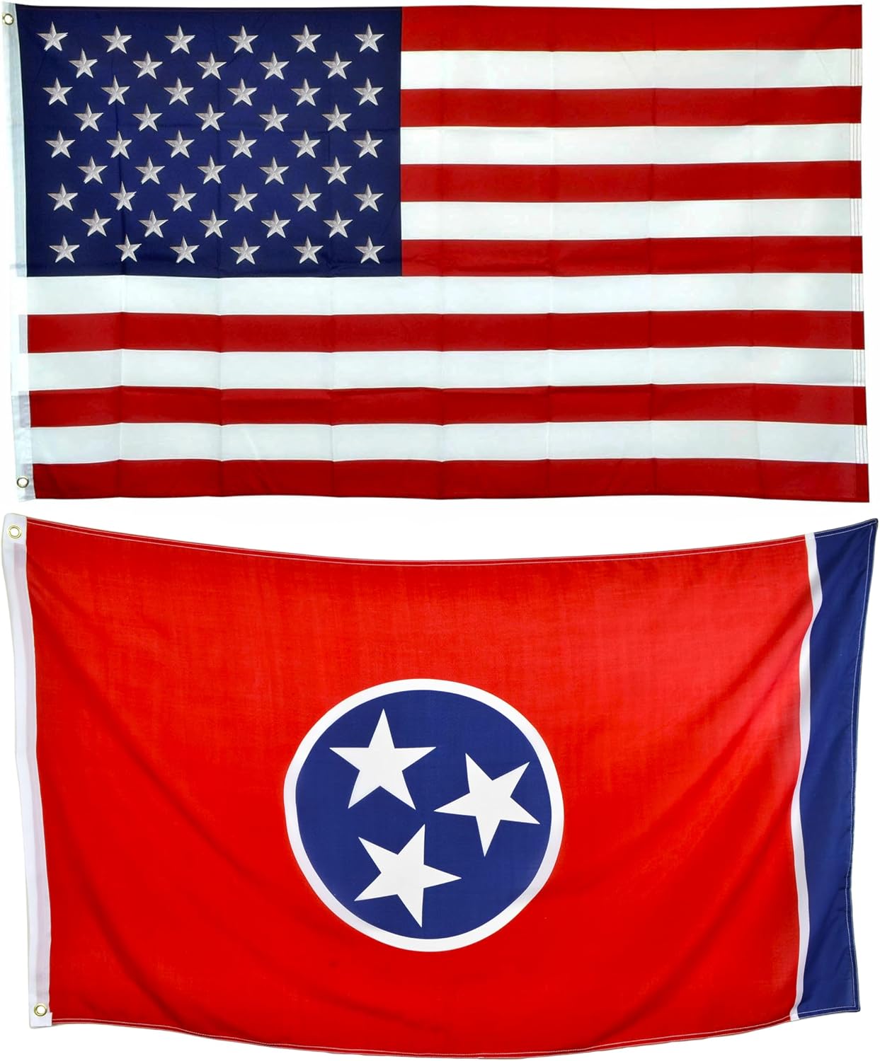Shop72 American Flag 5x8 Ft, Allegiance to USA, American Flags for Outside, Our Allegiance To Freedom, This Garden Banner Made Heavy Duty to work outside as well, Bandera De Estados Unidos