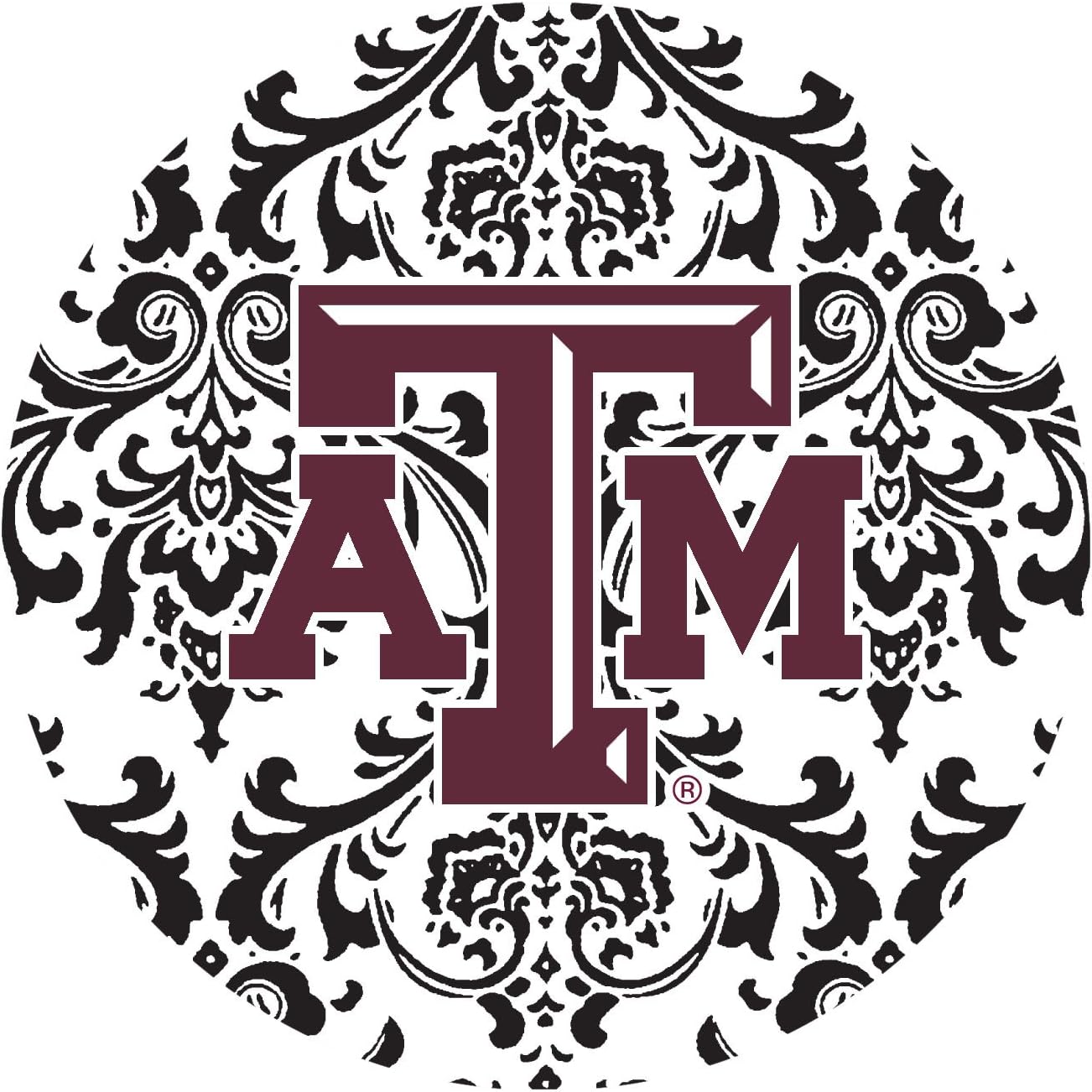 Thirstystone Stoneware Coaster Set, Texas AandM Pattern