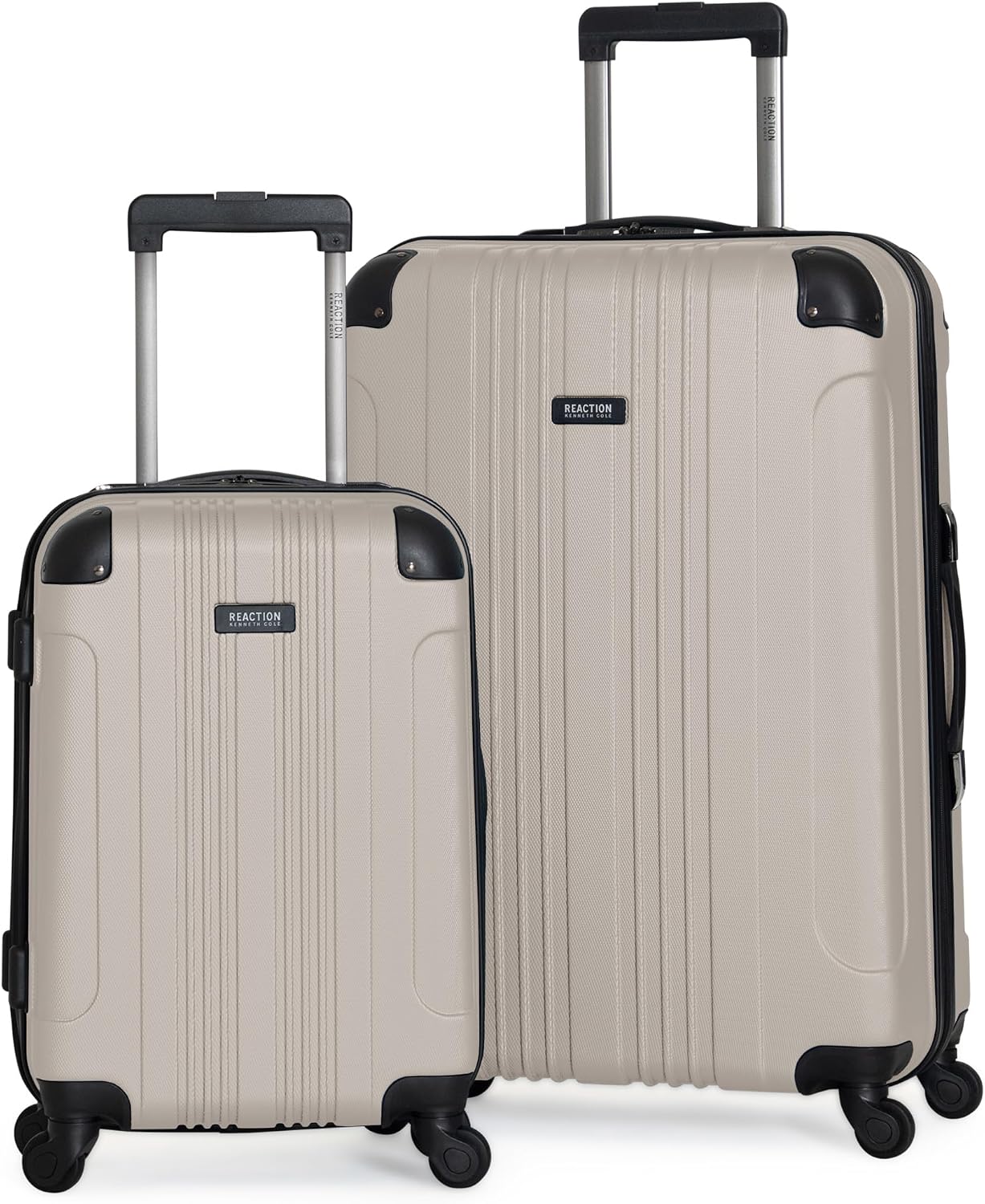 Kenneth Cole REACTION Out of Bounds Lightweight Hardshell 4-Wheel Spinner Luggage, Teal, 20-Inch Carry On