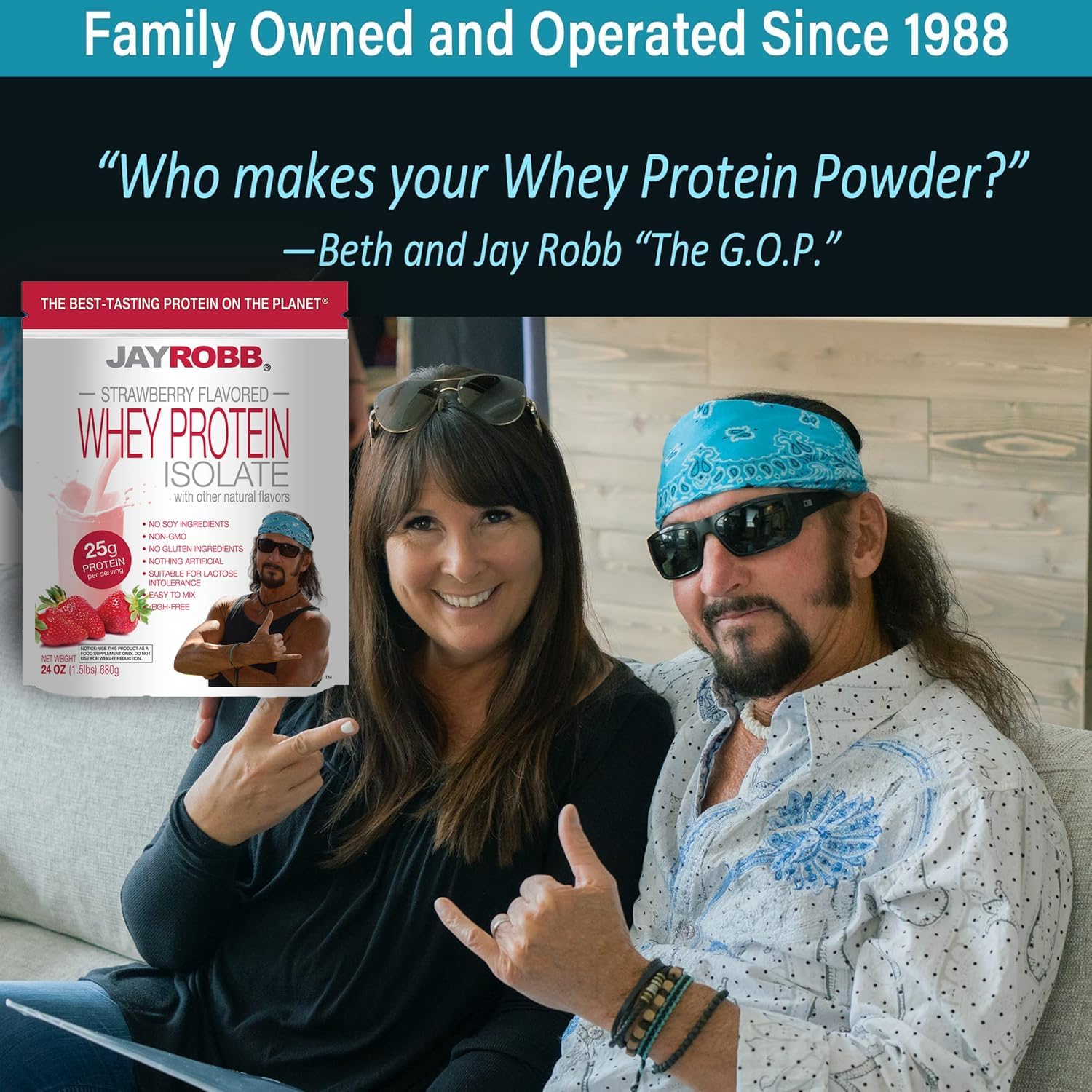JAYROBB Whey Protein (5 Pound, Vanilla)