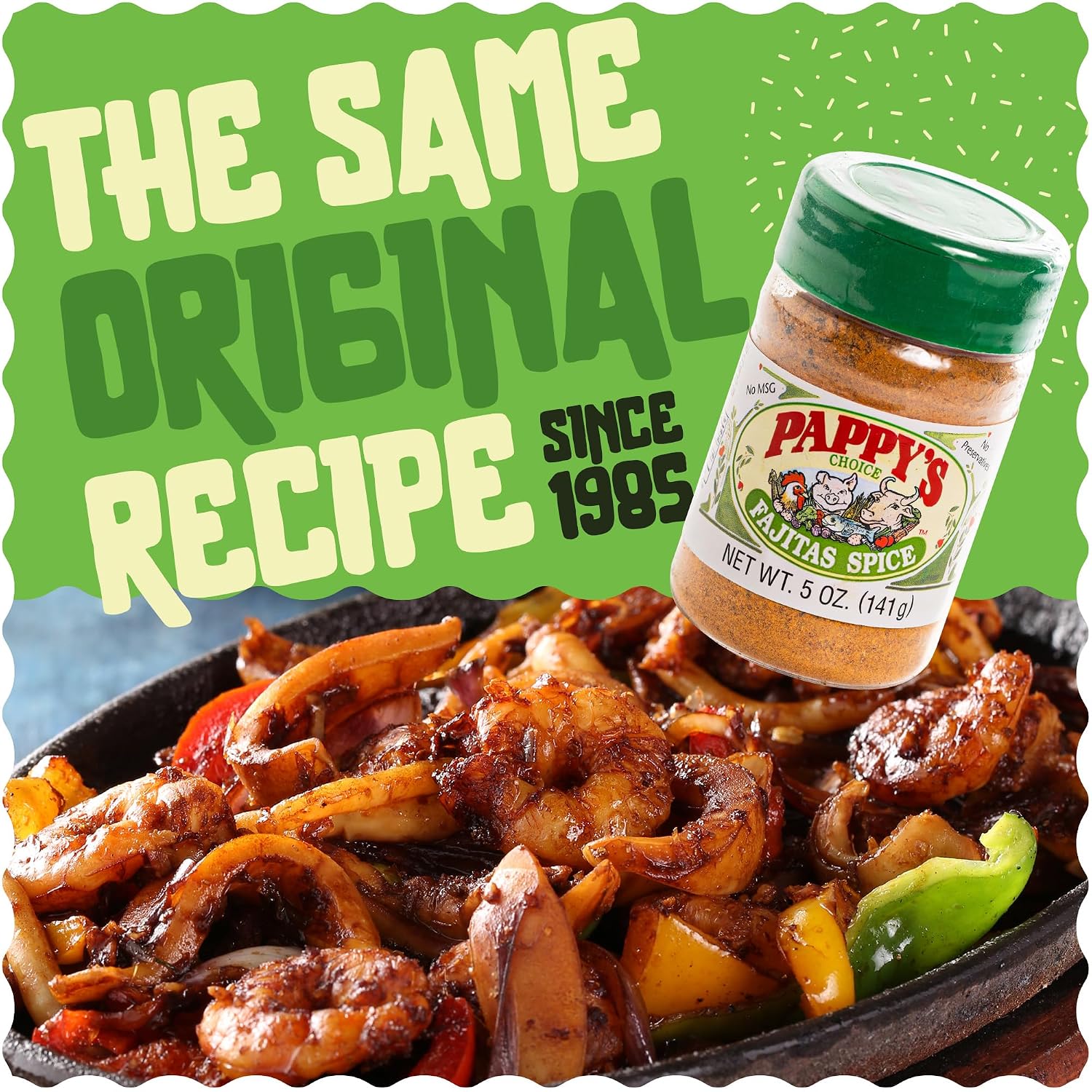 Pappy's Choice Original Seasoning, 32 Oz | California's Legendary Seasoning Blend, Santa Maria Style, Perfect for BBQ, Beef, Burgers, Brisket, Tri-tip and Steak