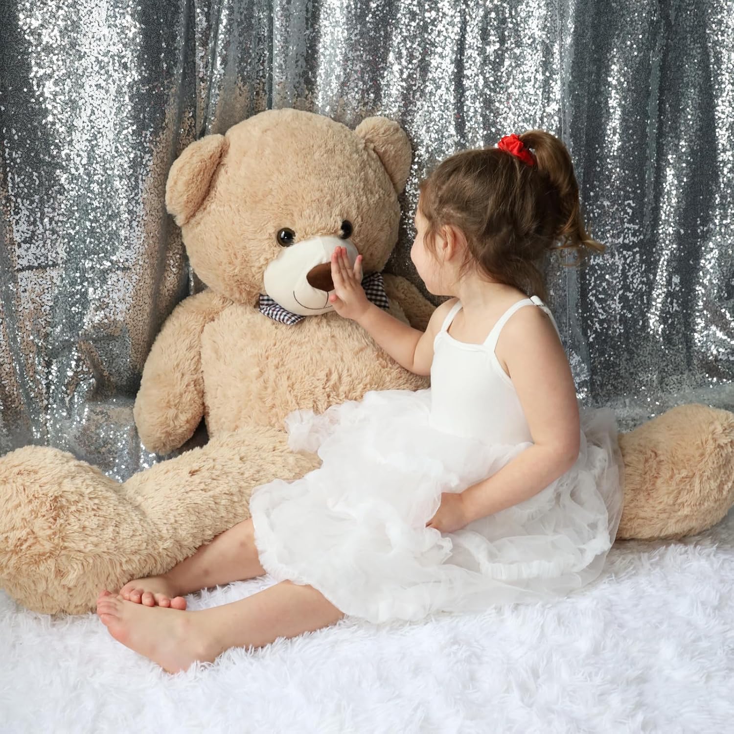 Toys Studio 47 Inch Big Teddy Bear Giant Stuffed Animal for Girls