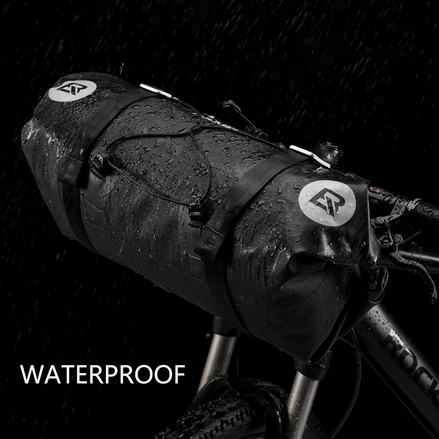 ROCKBROS Bikepacking Bike Handlebar Bag 7L-14L Waterproof for MTB Road