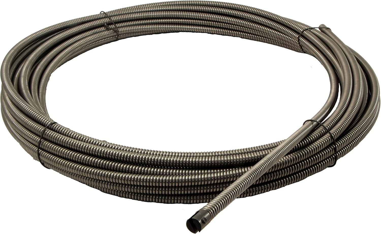 DCD 51100SLT Drain Cleaning Cable, 1/2" x 100' with Inner Core and Slotted Cable Couplings