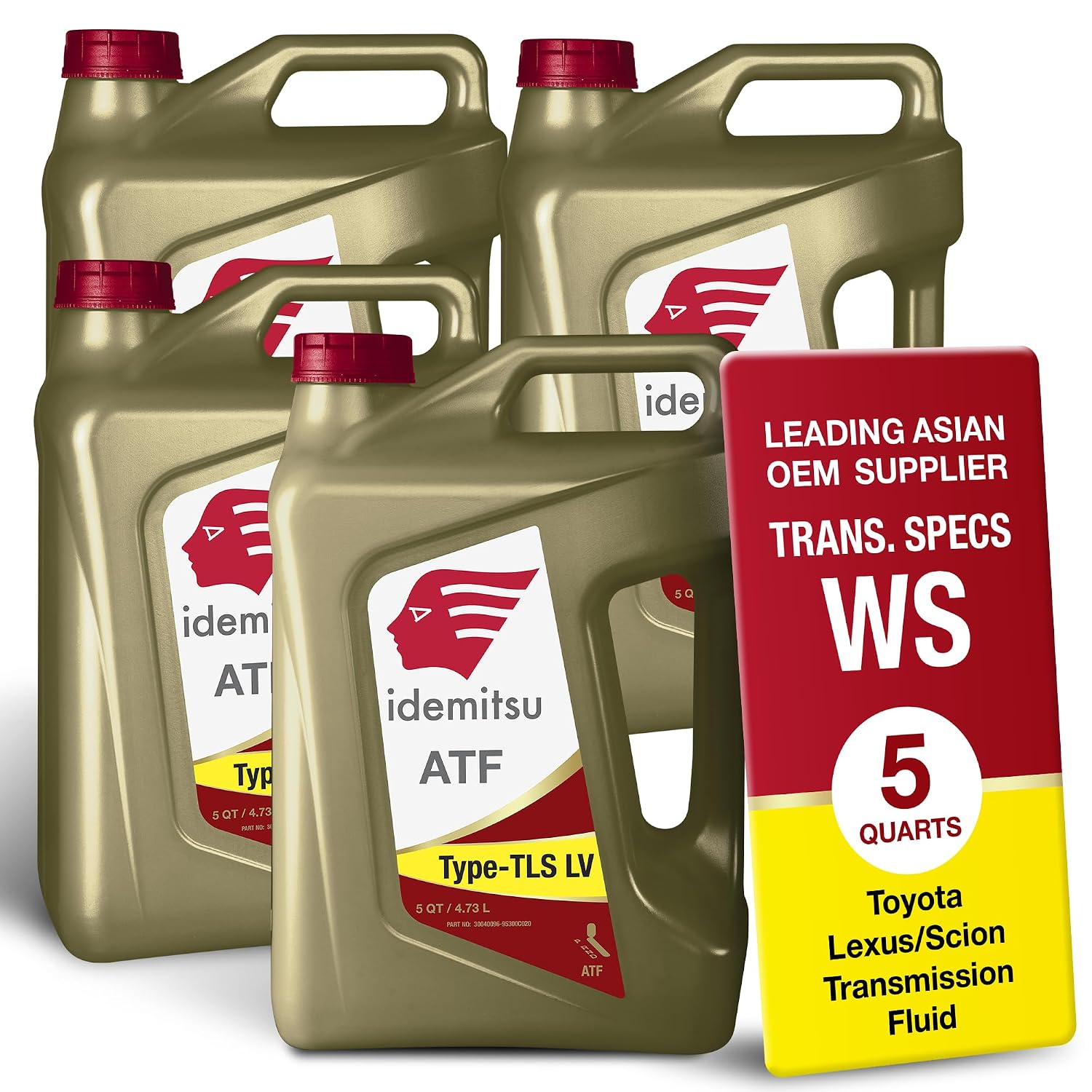 Idemitsu ATF Type TLS-LV (WS) Automatic Transmission Fluid for Toyota/Lexus/Scion - 1 Quart