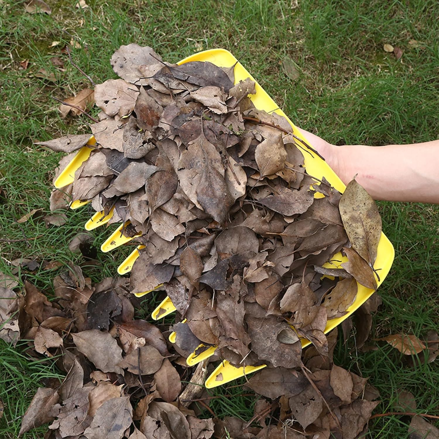 G-BAR Leaf Grabber Set Paw Handheld Hazelnut Leaf Scoop Fast Lawn Remove Fallen Collection Great Tool Lawn Claw Leaf Blade Used to Pick Up Leaves