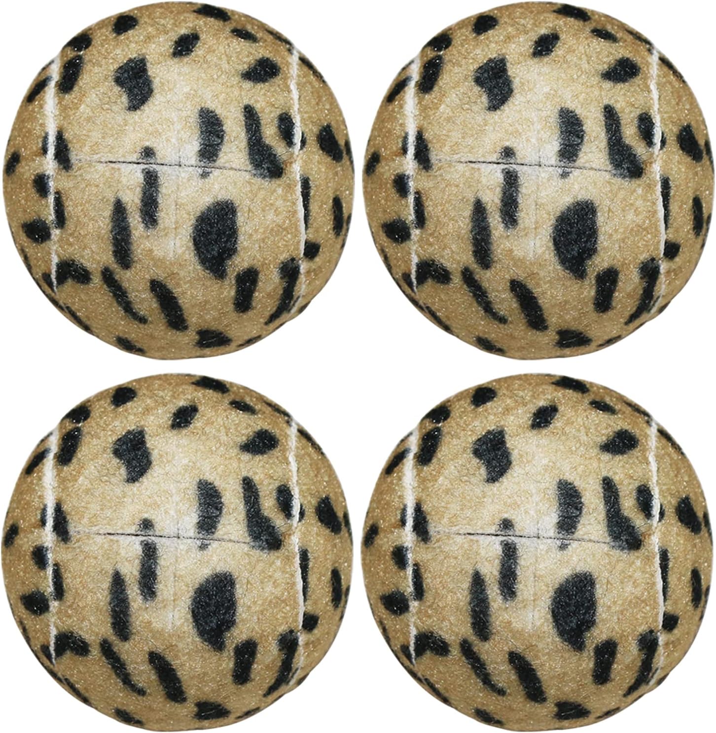 URBEST Walker Tennis Balls 4pcs Precut Heavy Duty Tennis Balls for Walkers