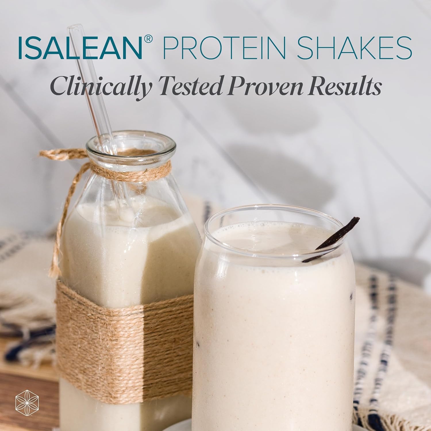 IsaLean Protein Shake - Complete Nutrition for Maintaining Healthy Weight & Lean Muscle Growth Enhanced with MCT Oil - 24 Vitamins & Minerals - 28.1 oz - 14 Meal Canister - Creamy Chocolate