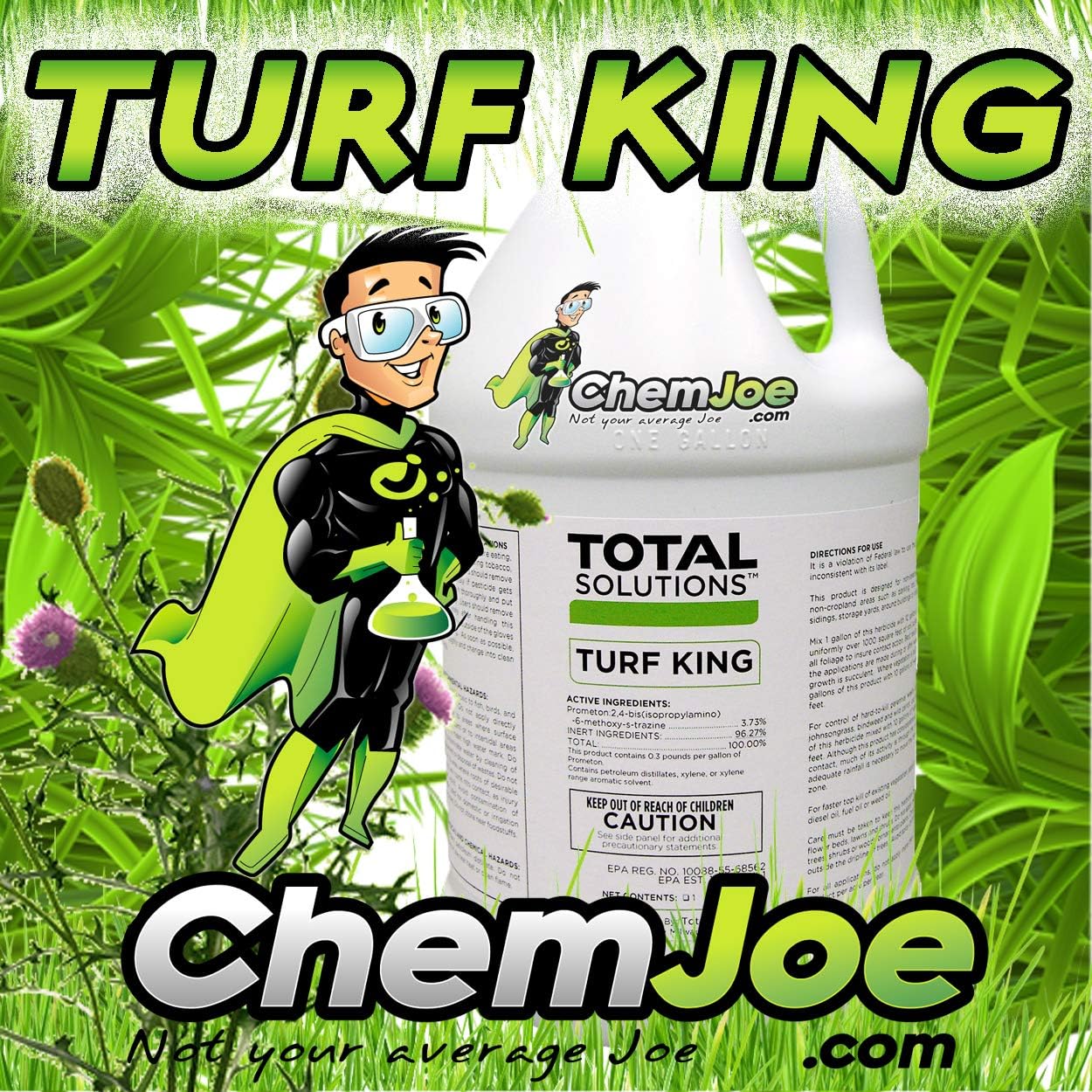 Turf King Weed Killer - 4 Gallon Case