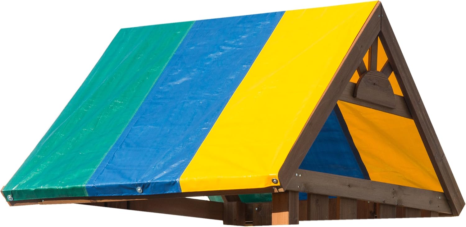 Swing-N-Slide WS 4403 52" x 90" Swing Set Replacement Tarp for Swing Sets, Multicolor