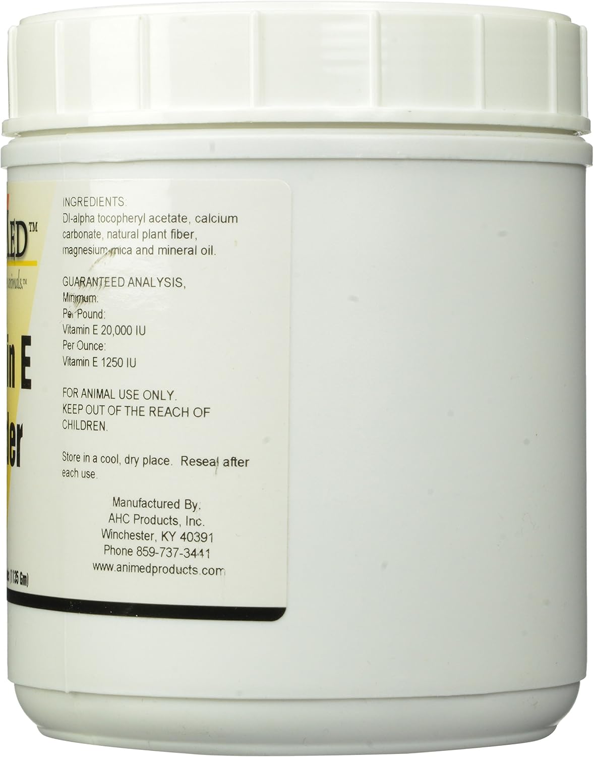 AniMed Vitamin E Powder Supplement for Horses, 2.5-Pound