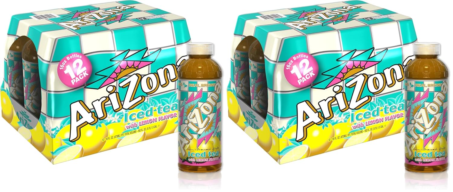Arizona Green Tea with Ginseng and Honey - 16 Fl Oz (12 Pack)