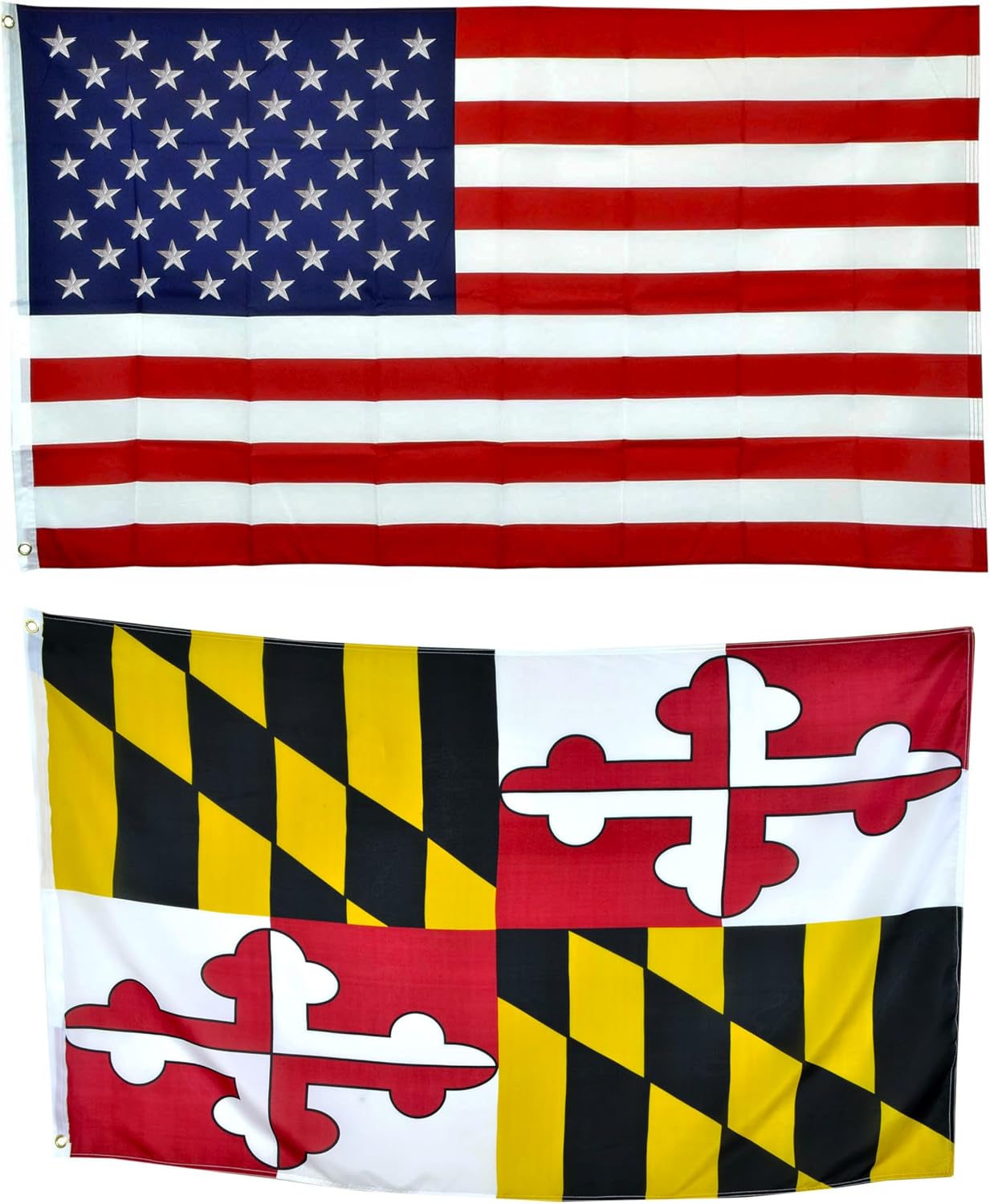 Shop72 American Flag 5x8 Ft, Allegiance to USA, American Flags for Outside, Our Allegiance To Freedom, This Garden Banner Made Heavy Duty to work outside as well, Bandera De Estados Unidos