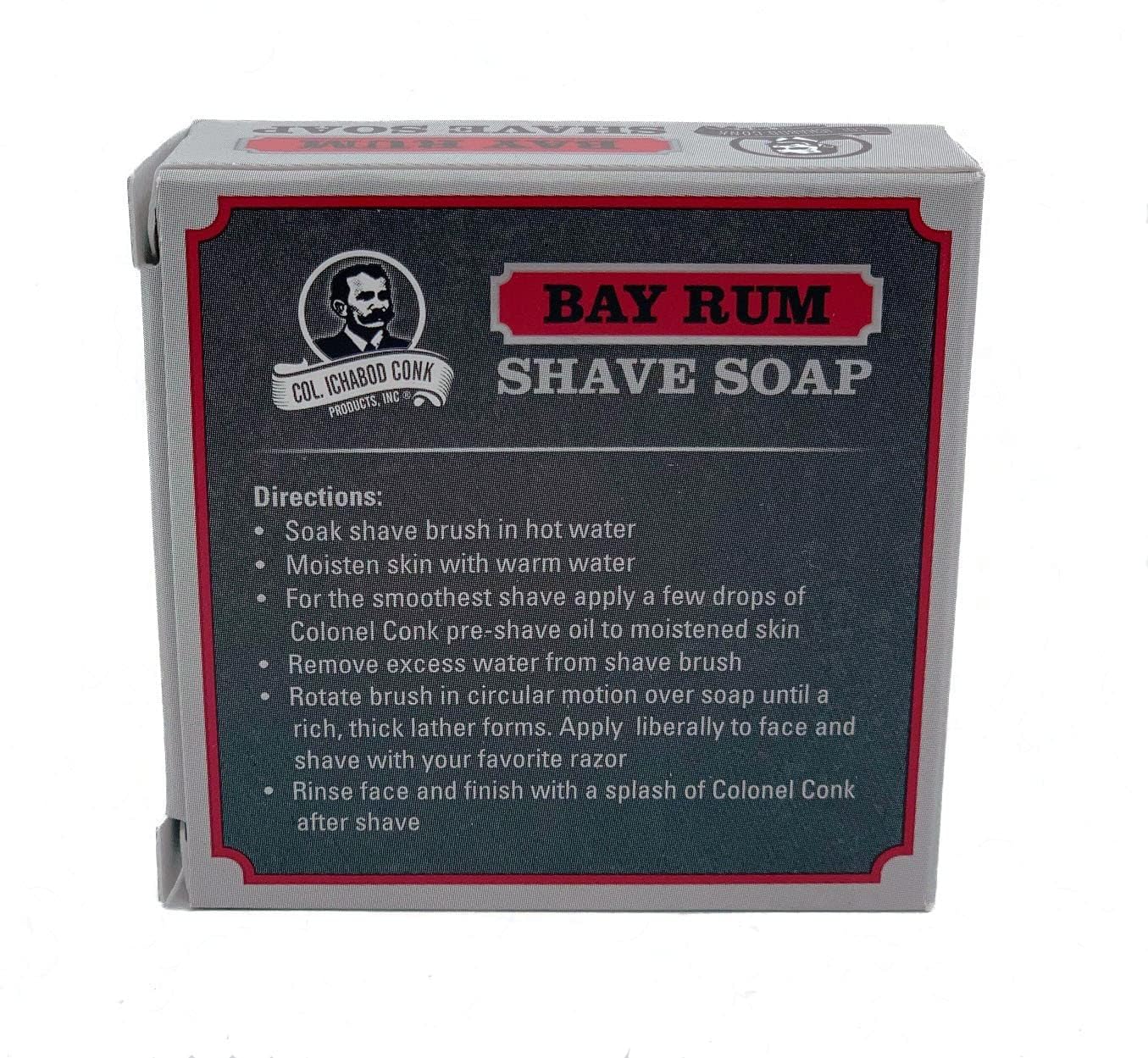 Col. Conk Shave Soap 2.25 Ounces (Variety 4 Pack)