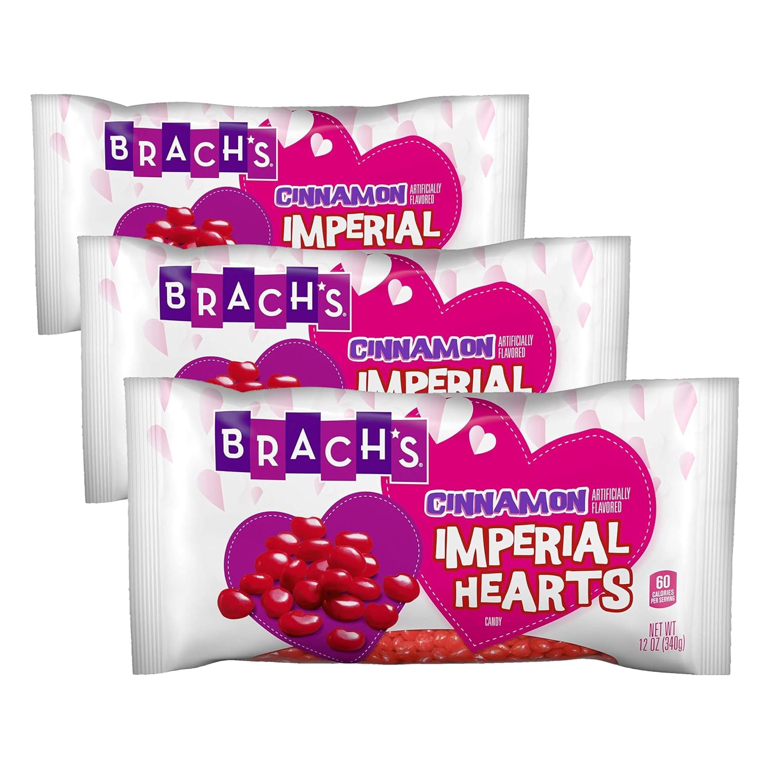Brach's Imperial Hearts, Cinnamon, 12 Ounce