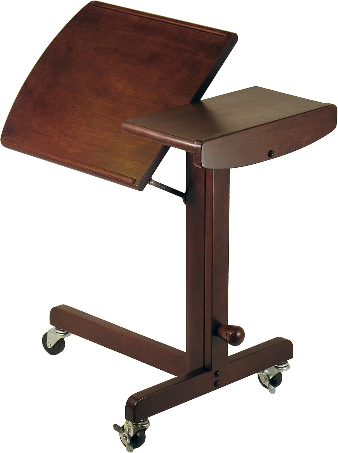 Winsome Wood Olson Home Office, Antique Walnut