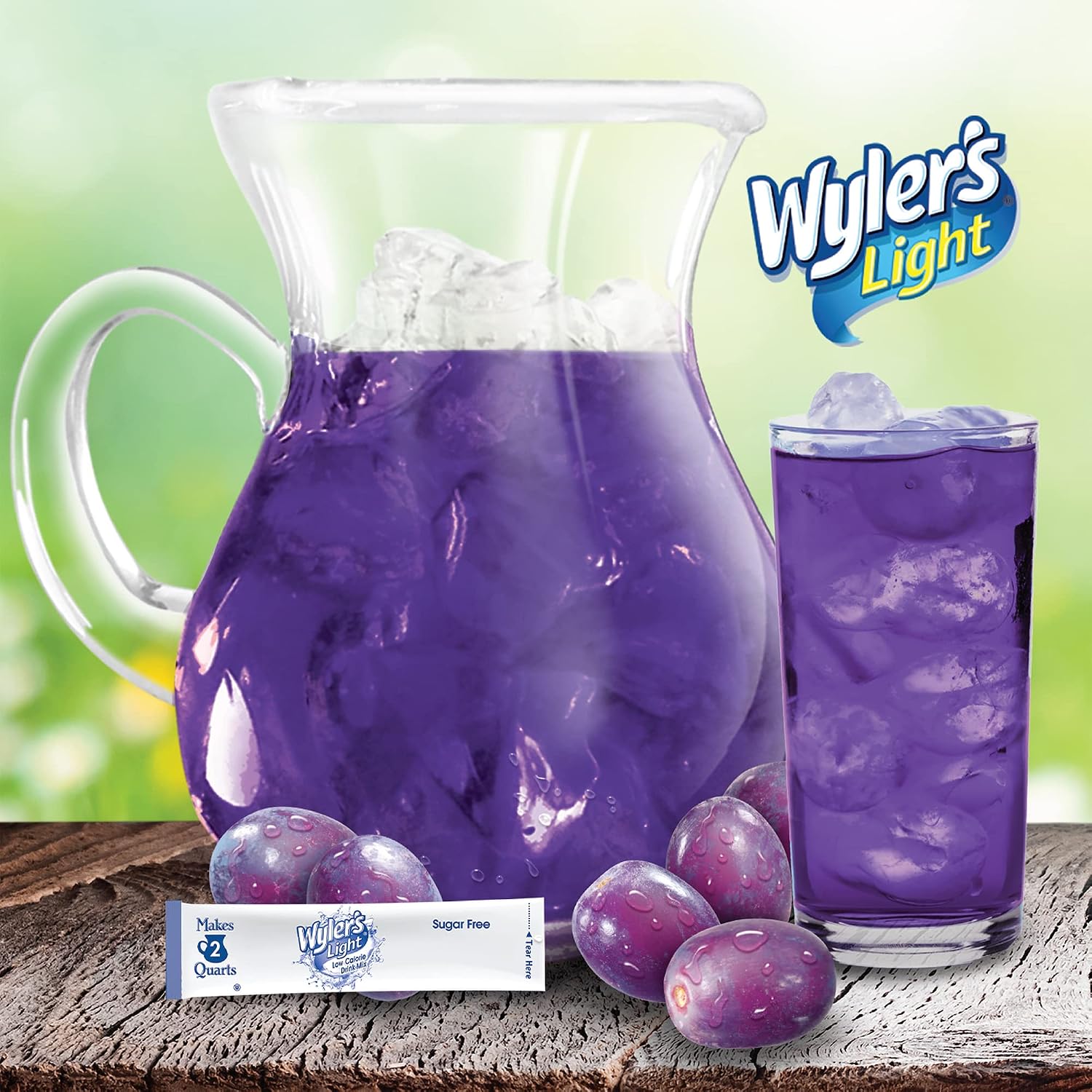 Wyler's Light Pitcher Packs Water Drink Mix, Fruit Punch, 6 Packets