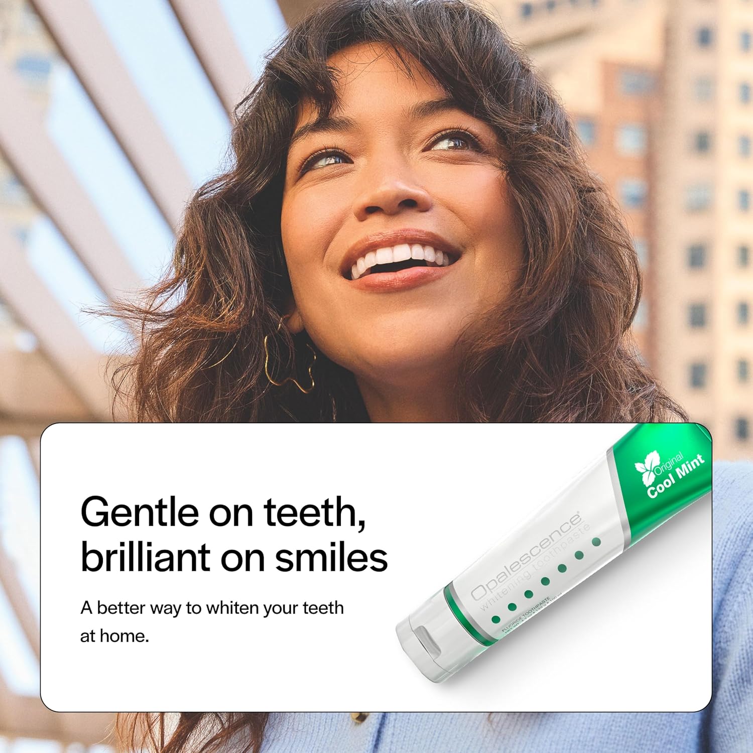 Opalescence Whitening Toothpaste Original 4.7oz - Mint - 3 Pack - 5166-3 | Dentist-Developed Oral Care Whitening Fluoride Toothpaste for Daily Use, Surface Stain Removal & Helps Strengthen Enamel