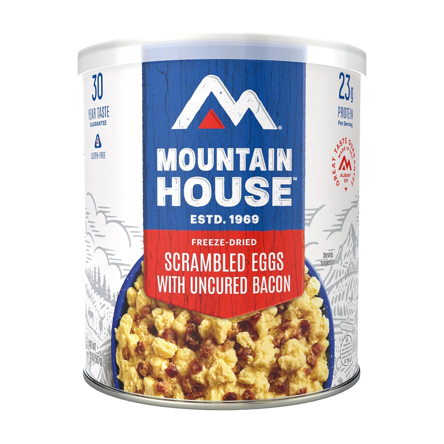 Mountain House Diced Beef | Freeze Dried Survival & Emergency Food | #10 Can | Gluten-Free, 30122