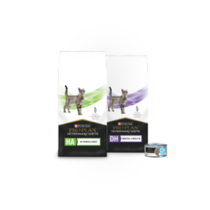 Targeted therapeutic nutrition dry and wet cat food products